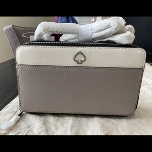 Kate Spade double zip purse